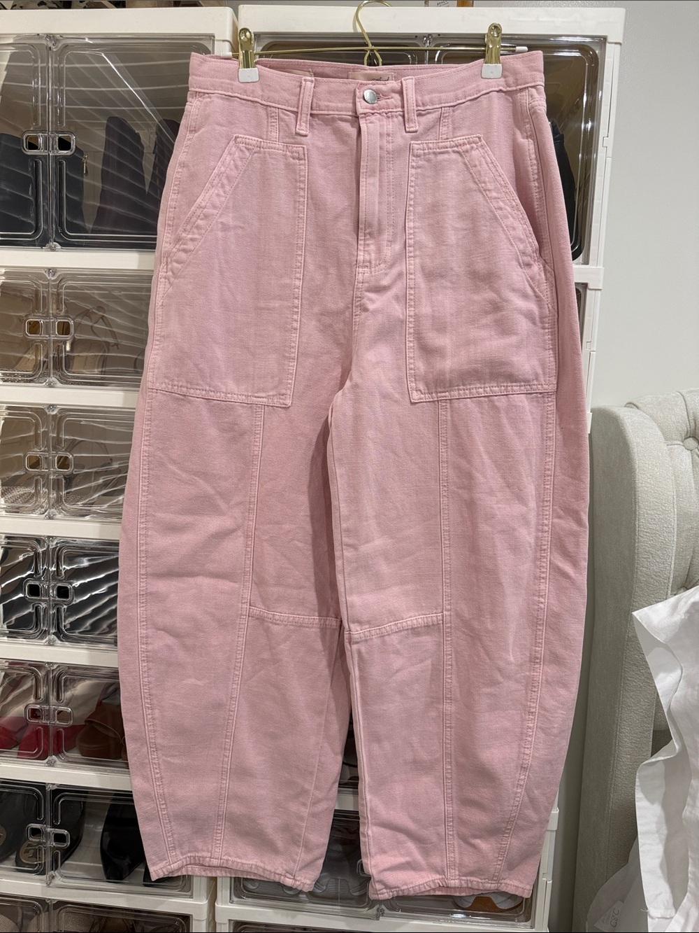 Universal Thread Light Pink High-Waist Pants